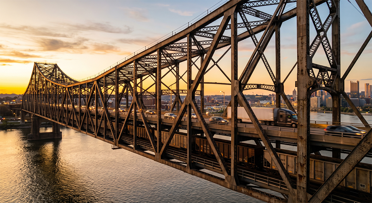 Truss bridges rely on mechanics to distribute heavy vehicle loads safely through their structural members.
